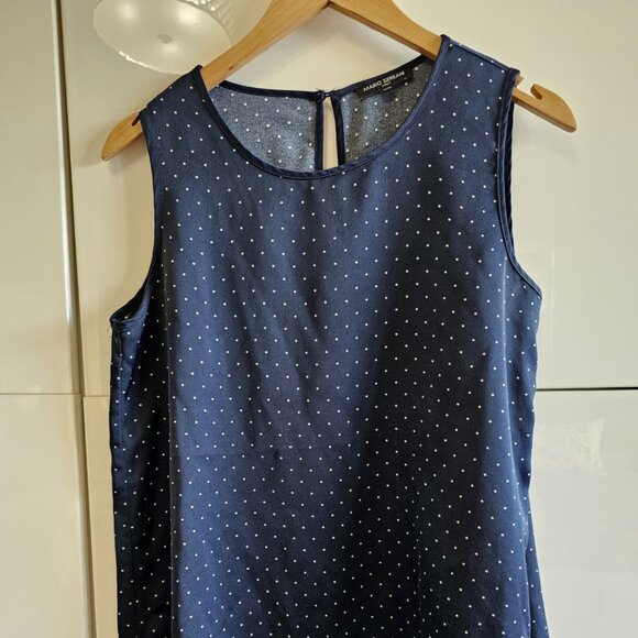 Mario Serrani Italy sleeveless dress top - Picture 3 of 6